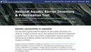 National Aquatic Barrier Inventory & Prioritization Tool