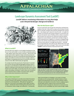 Landscape Dynamics Assessment Tool (LanDAT) Fact Sheet